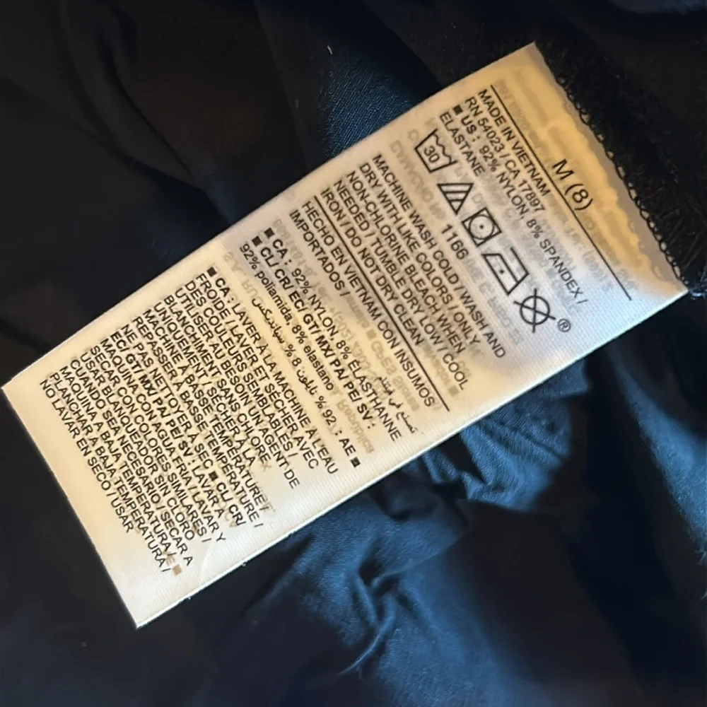 Old Navy black pants Size M(8)